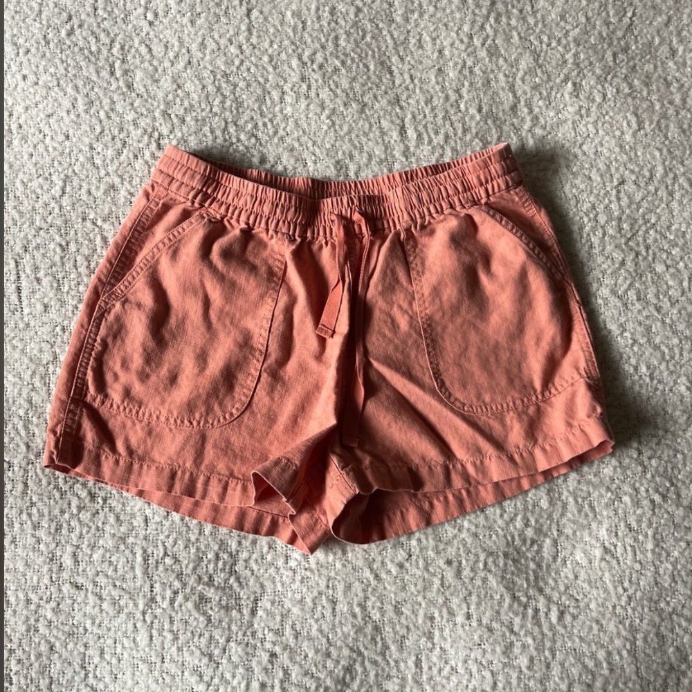 Point‎ Sur small orange pull on shorts
